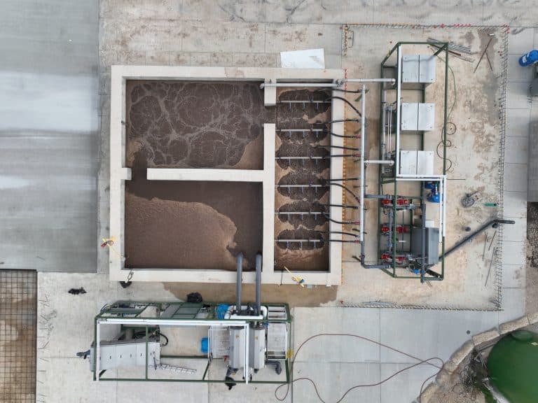 Concrete mixing and batching plant equipment for construction and infrastructure projects at A3 USA.